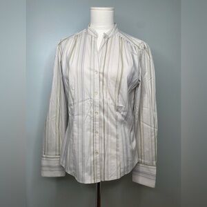 B. Moss Clothing Co. Mandarin Collar Button Up
